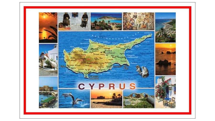 Postkaart van Cyprus