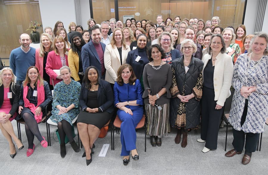 Groepsfoto deelnemers Women Leadership Event 7 maart 2024