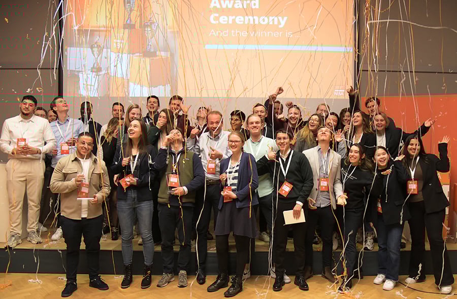 Universiteit Groningen, winnaars NBA-hackaton 2025