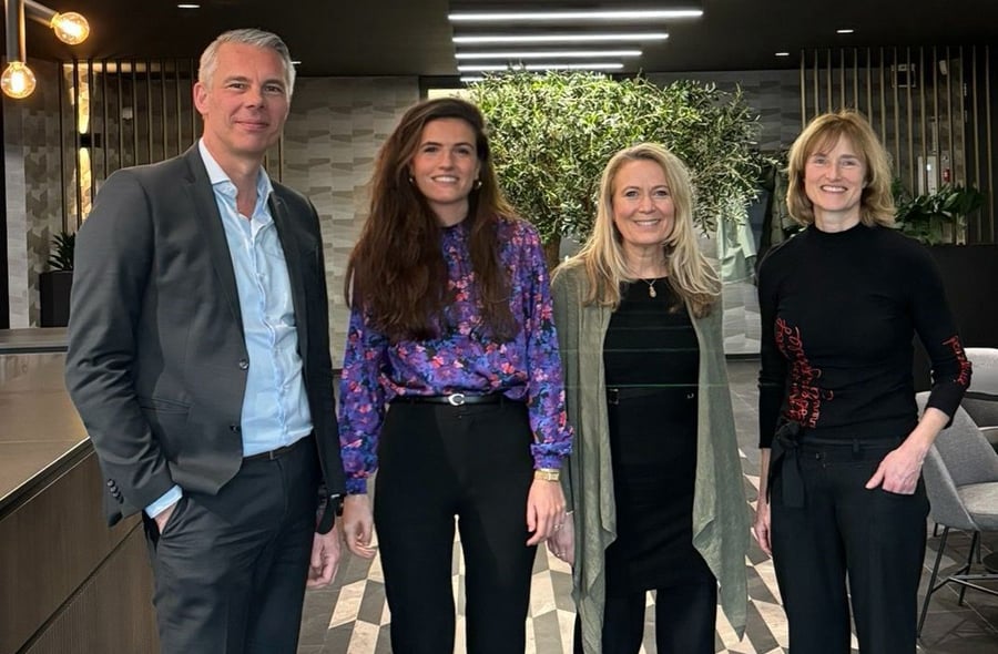 Ronald Hoeksel, Nicole Kremer, Monika Bankert en Jannine van Lieshout